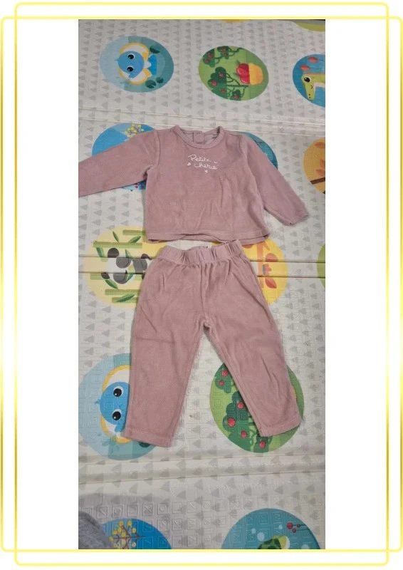 Pyjama polaire pour bebe fille